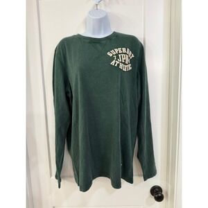 Superdry Vintage‎ Athletic Long Sleeve Top large
